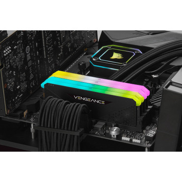 Corsair Vengeance RGB RS 16GB (2 x 8GB) DDR4 DRAM 3600MHz C18 Memory Kit - For Desktop PC, Motherboard - 16 GB (2 x 8GB) - DDR4 SDRAM (CMG16GX4M2D3600C18)