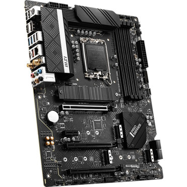 MSI Z690-A WIFI DDR4 Desktop Motherboard - Intel Z690 Chipset - Socket LGA-1700 - Intel Optane Memory Ready - ATX - Pentium Gold, Core (Z690AWIFDDR4)