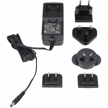 Crestron PW-2412WU AC Adapter - 6 ft (1.83 m) Cable - 120 V AC, 230 V AC Input - 24 V DC Output - 1.25 A - Black (Fleet Network)