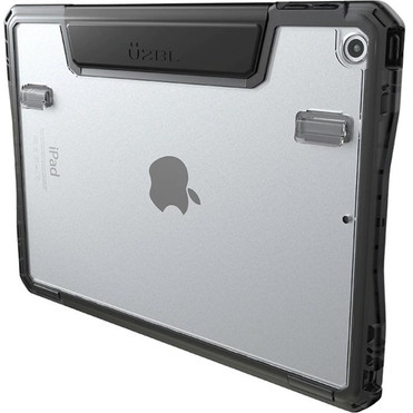 UZBL Groove Rugged Carrying Case (Folio) for 10.5" (266.70 mm) Apple iPad Air (2019), iPad Pro (2017) Tablet - Black, Transparent - - (GF-7886-CHAR)