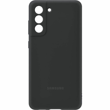 Samsung Galaxy S21 FE 5G Silicone Cover - For Samsung Galaxy S21 FE 5G Smartphone - Black - Silicone (Fleet Network)