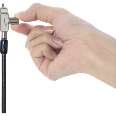 Kensington Slim N17 2.0 Keyed Laptop Lock for Wedge-Shaped Slots - Supervisor Keyed - 5.9 ft (1.80 m) Cable - Supervisor Keyed - Steel (K60501S)