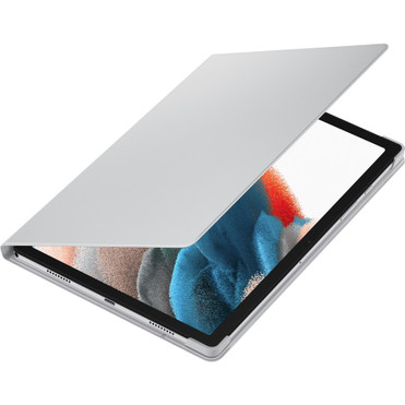 Samsung Carrying Case (Book Fold) Samsung Galaxy Tab A8 Tablet - Silver - Ding Resistant, Scratch Resistant - 6.69" (170 mm) Height x (EF-BX200PSEGCA)