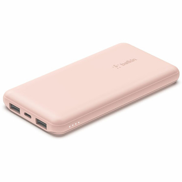 Belkin BoostCharge Power Bank 10K - For iPhone, iPad, AirPod, Smartwatch, Smartphone - Lithium Ion (Li-Ion) - 10000 mAh - 3 x USB - (Fleet Network)