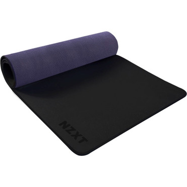 NZXT MXP700 Mid-Size Extended Mouse Pad - 0.12" (3 mm) Height x 28.35" (720 mm) Width x 11.81" (300 mm) Depth - Black - Fabric, Rubber (MM-MXLSP-BL)