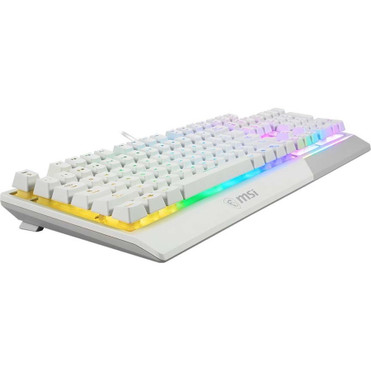 MSI Vigor GK30 Gaming Keyboard - Cable Connectivity - USB 2.0 Interface - RGB LED - Volume Control Hot Key(s) - PC - Plunger Keyswitch (Fleet Network)