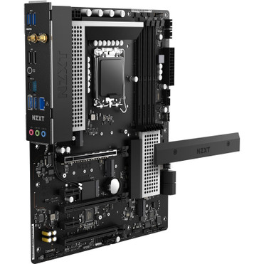 NZXT N5-Z69XT-W1 Desktop Motherboard - Intel Z690 Chipset - Socket LGA-1700 - Intel Optane Memory Ready - ATX - Core Processor - 128 - (Fleet Network)