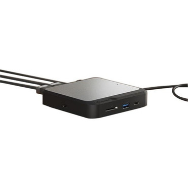 Alogic Dual 4K Universal Compact Docking Station - CH2 - HDMI Edition - for Scanner, Keyboard, Mouse - Memory Card Reader - SD - 100 W (DUCH2)