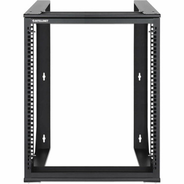 Intellinet 19" Wall Mount 2-Post Open Frame Network Rack, 12U - For IT Equipment, Network Equipment, Server, Switch, Patch Panel - 12U (716192)