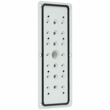 Tripp Lite series SRGP3RM Cable Entry Plate - Cable Entry Plate - Metal (SRGP3RM)