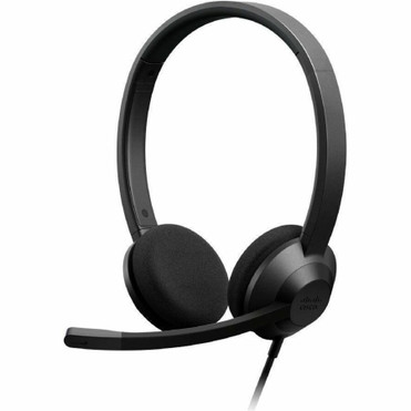 Cisco 321 Headset - Mono - USB Type C, USB Type A - Wired - 32 Ohm - 50 Hz to 18 kHz - On-ear - Monaural - Ear-cup - 7.5 ft (2.30 m) - (Fleet Network)