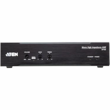 ATEN AP106 Amplifier - 60 W RMS - 1 Channel - 80 Hz to 20 kHz (Fleet Network)