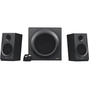 Logitech_Z333_21_Speaker_System_-_40_W_RMS_-_Black_-_55_Hz_to_20_kHz_980-001203 Logitech_Z333_21_Speaker_System_-_40_W_RMS_-_Black_-_55_Hz_to_20_kHz_980-001203