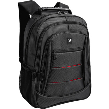 V7 Professional CBPX16-BLK Carrying Case (Backpack) for 15.6" to 16.1" Notebook - Black - V7 16" Professional Business Backpack (Fleet Network)