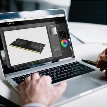 Lexar RAM Module - For Notebook, Desktop PC, Computer, Camera - 32 GB - DDR4-3200/PC4-25600 DDR4 SDRAM - 3200 MHz - CL22 - 1.20 V - - (LD4AS032G-B3200GSST)