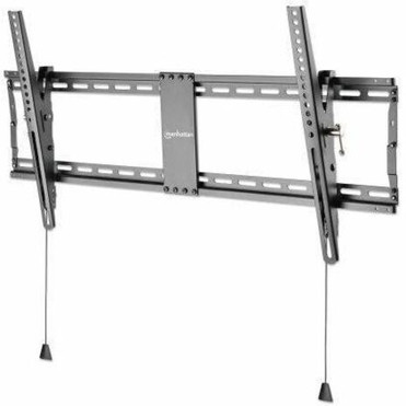 Manhattan Mounting Bracket for TV, Flat Panel Display, Curved Screen Display, LCD Display, OLED Monitor, Plasma TV, Display - Black - (462020)