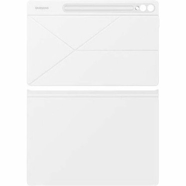 Samsung Smart Carrying Case (Book Fold) Samsung Galaxy Tab S9+ Tablet - White (EF-BX810PWEGCA)