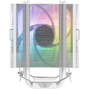Thermaltake UX200 SE ARGB Lighting CPU Cooler White - 4.72" (120 mm) Maximum Fan Diameter - 1 x Fan(s) - 62.72 CFM (106.56m³/h) - 1800 (CL-P116-AL12SW-A)