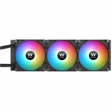 Thermaltake TH420 V2 Ultra ARGB Sync All-In-One Liquid Cooler - 5.51" (140 mm) Maximum Fan Diameter - 3 x Fan(s) - 84.32 CFM Maximum - (CL-W386-PL14SW-A)