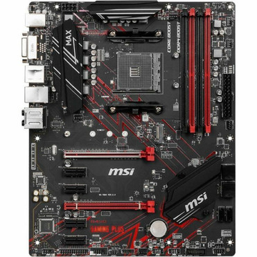MSI B450 GAMING PLUS MAX Gaming Desktop Motherboard - AMD B450 Chipset - Socket AM4 - ATX - Ryzen, Athlon Processor Supported - 128 GB (B450GAMPLUSMAX)