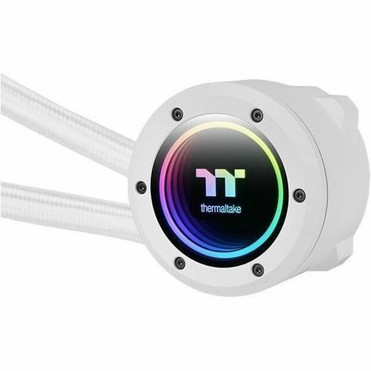 Thermaltake TH360 V2 ARGB Sync All-In-One Liquid Cooler - Snow Edition - 4.72" (120 mm) Maximum Fan Diameter - 3 x Fan(s) - 57.05 CFM (CL-W365-PL12SW-A)