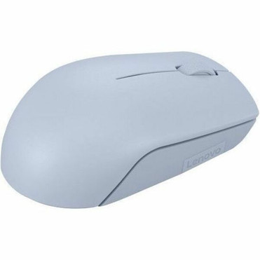 Lenovo 300 Wireless Compact Mouse (Frost Blue) with Battery - Travel Mouse - Optical - Wireless - Radio Frequency - 2.40 GHz - Frost - (GY51L15679)