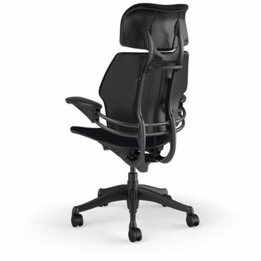 Humanscale Freedom Headrest - Black Seat Color - Foam Seat Material - Graphite Frame Color - 5-star Base - Graphite - Armrest (F211GCF10XFSSNSC)