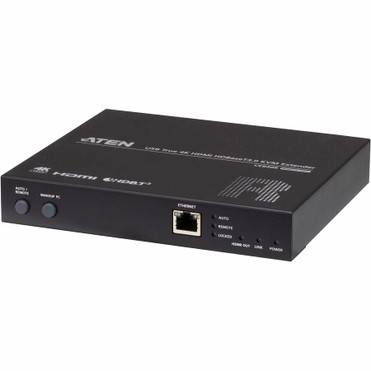 ATEN USB True 4K HDMI HDBaseT 3.0 KVM Extender (4K@100m) - 1 Computer(s) - 1 Local User(s) - 1 Remote User(s) - 328.08 ft (100000 mm) (CE840)