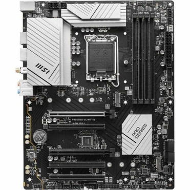 MSI B760-VC WIFI IV Gaming Desktop Motherboard - Intel B760 Chipset - Socket LGA-1700 - ATX - Core, Pentium Gold, Celeron Processor - (PROB760VCWIFIWT)