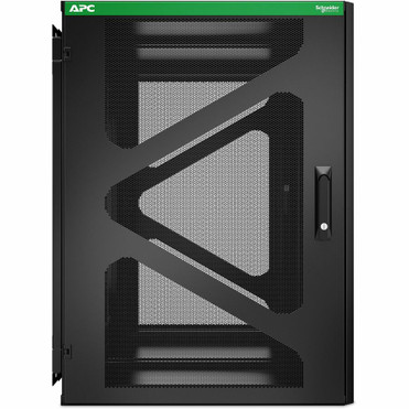APC by Schneider Electric NetShelter 18U Wallmount Rack Enclosure Cabinet Side Mount UPS Depth - For UPS, IT Equipment - 18U Rack x x (AR118SM)