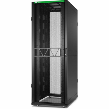 APC by Schneider Electric NetShelter SX Server Rack Gen 2, 45U, 2124H x 750W x 1200D mm, with Sides, Black - For Server, Networking, - (Fleet Network)