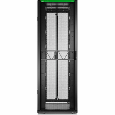 APC by Schneider Electric NetShelter SX Server Rack Gen 2, 45U, 2124H x 750W x 1200D mm, with Sides, Black - For Server, Networking, - (AR3355B2)
