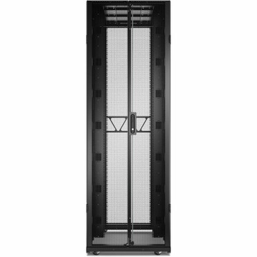 APC by Schneider Electric NetShelter SX Server Rack Gen 2, 48U, 2258H x 750W x 1200D mm, with Sides, Black - For Server, Equipment, - (AR3357B2)