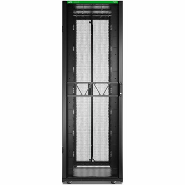 APC by Schneider Electric NetShelter SX Server Rack Gen 2, 48U, 2258H x 750W x 1200D mm, with Sides, Black - For Server, Equipment, - (AR3357B2)