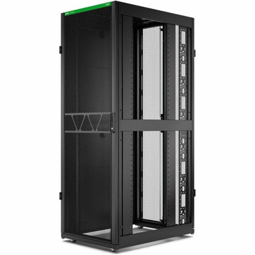 APC by Schneider Electric NetShelter SX Server Rack Gen 2, 45U, 2124H x 750W x 1070D mm, with Sides, Black - For Server, Equipment, - (AR3155B2)
