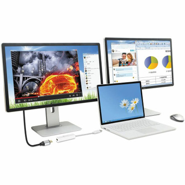 USB 3.0 To HDMI Multi-Monitor Adapter Supporting 2048 X 1152 Resolution Audio/Video Supported Digital Female Male Type A JUA254