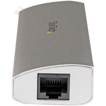 StarTechcom_3_Port_Portable_USB_30_Hub_plus_Gigabit_Ethernet_-_Built-In_Cable_-_Aluminum_USB_Hub_with_GbE_Adapter_-_USB_-_External_-_ST3300G3UA