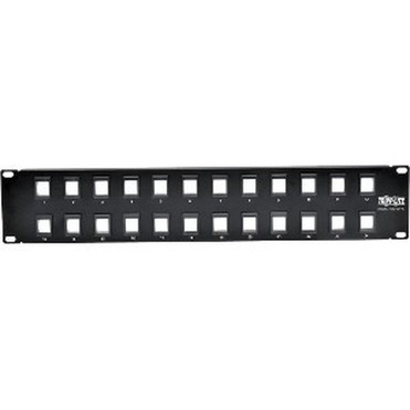 Tripp_Lite_N062-024-KJ_Blank_Patch_Panel_-_24_Ports_-_1U_High_-_Black_-_19_Wide_-_Rack-mountable_-_TAA_Compliant_N062-024-KJ