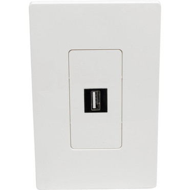 Tripp_Lite_1-Port_Single-Gang_Universal_Keystone_Wallplate_White_-_1_x_Total_Number_of_Sockets_-_1-gang_-_White_-_Polycarbonate_-_N080-101 Tripp_Lite_1-Port_Single-Gang_Universal_Keystone_Wallplate_White_-_1_x_Total_Number_of_Sockets_-_1-gang_-_White_-_Polycarbonate_-_N080-101