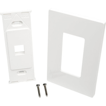 Tripp_Lite_1-Port_Single-Gang_Universal_Keystone_Wallplate_White_-_1_x_Total_Number_of_Sockets_-_1-gang_-_White_-_Polycarbonate_-_N080-101 Tripp_Lite_1-Port_Single-Gang_Universal_Keystone_Wallplate_White_-_1_x_Total_Number_of_Sockets_-_1-gang_-_White_-_Polycarbonate_-_N080-101