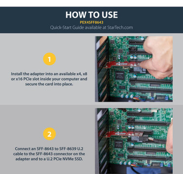StarTechcom_x4_PCI_Express_to_SFF-8643_Adapter_for_PCIe_NVMe_U2_SSD_-_PCI_Express_25_NVM_Express_SSD_Adapter_PEX4SFF8643
