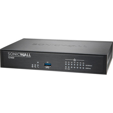 SonicWall_TZ400_Network_SecurityFirewall_Appliance_-_7_Port_-_101001000Base-T_-_Gigabit_Ethernet_-_DES_3DES_MD5_SHA-1_AES_AES_-_01-SSC-0505