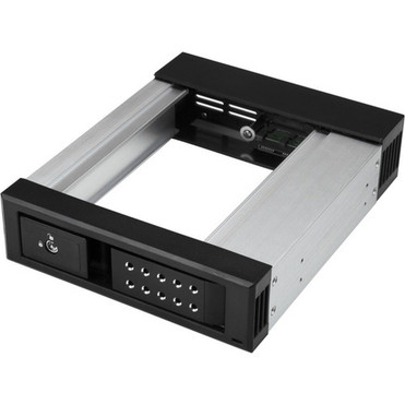 StarTechcom_525_to_35_Hard_Drive_Hot_Swap_Bay_-_Trayless_-_Aluminum_-_For_35_SATASAS_Drives_-_Front_Mount_-_SAS_SATA_Backplane_HSB1SATSASBA