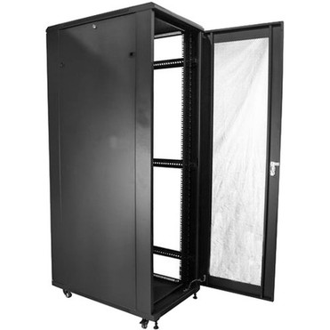 StarTechcom_42U_Server_Rack_Cabinet_-_4-Post_Adjustable_Depth_59_to_364_IT_Network_Equipment_Rack_Enclosure_with_Casters_-_-_or_RK4236BKB