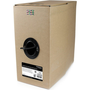 StarTechcom_Cat6_Ethernet_Cable_-_Bulk_Cat6_Cable_-_1000ft_Cat6_-_Solid_-_CMR-Rated_Network_Cable_-_Black_Cat_6_Cable_-_Box_of_Cat6_-_WIR6CMRBK