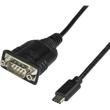 StarTechcom_USB_C_to_Serial_Adapter_with_COM_Retention_-_USB_C_to_RS232_Cable_-_USB_C_to_DB9_Cable_-_Windows__macOS__Linux_-_Data_-_ICUSB232PROC