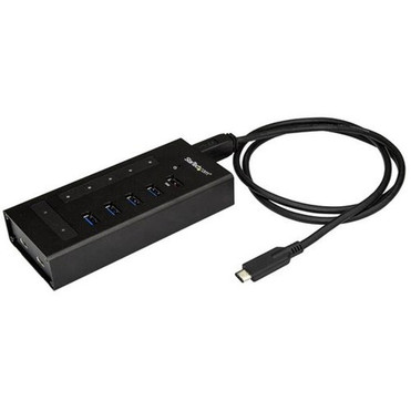 StarTechcom_7_Port_USB-C_Hub_-_Metal_-_USB-C_to_5x_USB-A_and_2x_USB-C_-_USB_30_Hub_-_Industrial_USB_Hub_-_Mountable_USB_Hub_-_7_Port_HB30C5A2CST