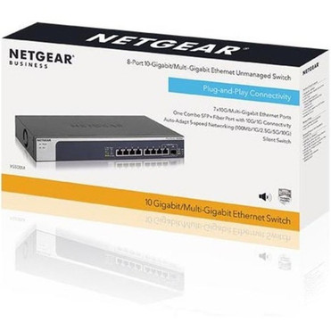 Netgear_XS508M_Ethernet_Switch_-_8_Ports_-_2_Layer_Supported_-_Modular_-_Twisted_Pair_Optical_Fiber_-_Desktop_Rack-mountable_-_XS508M-100NAS