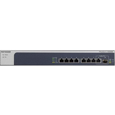 Netgear_XS508M_Ethernet_Switch_-_8_Ports_-_2_Layer_Supported_-_Modular_-_Twisted_Pair_Optical_Fiber_-_Desktop_Rack-mountable_-_XS508M-100NAS