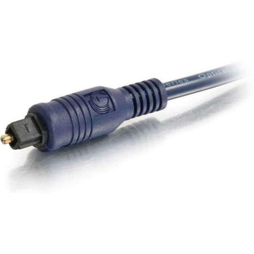 C2G Velocity Optical Digital Cable - 16 ft Fiber Optic Audio Cable - First End 1 x Toslink Male Audio - Second End 1 x Toslink Male 40389